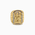 Anillo de oro de 10K de San Lázaro