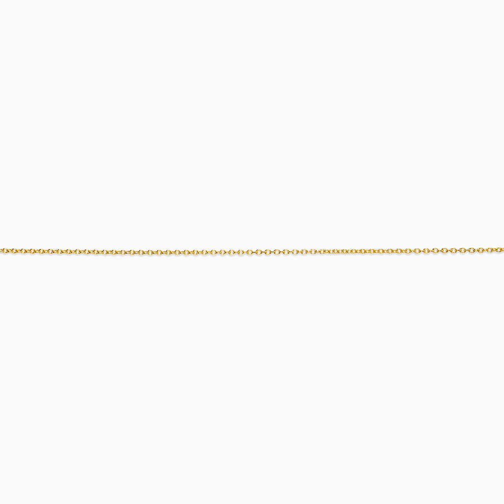 10k Classic Cable Link Chain Necklace