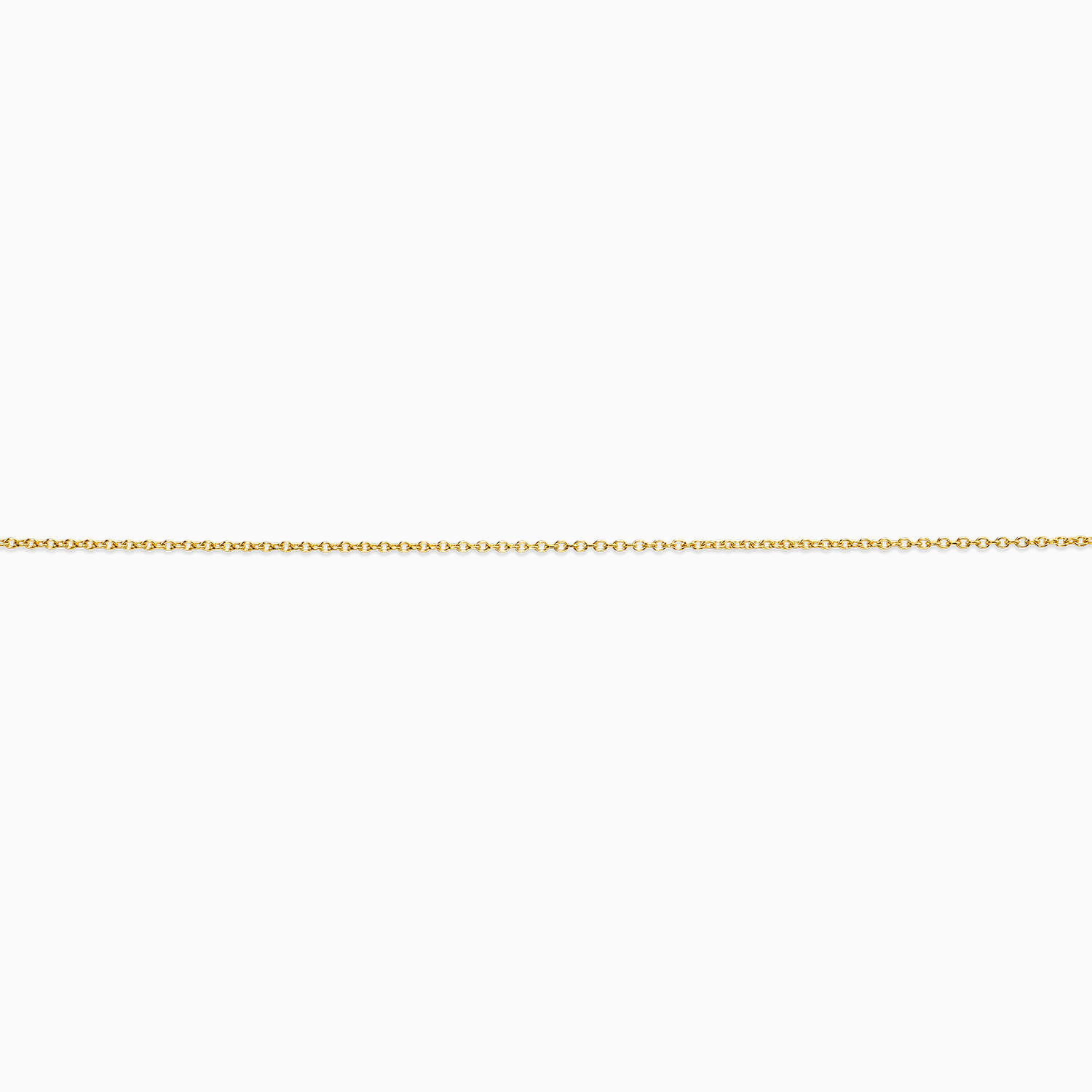 10k Classic Cable Link Chain Necklace